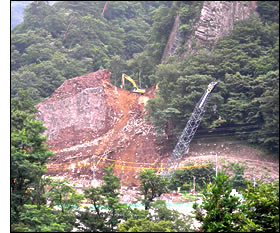 川原湯にて